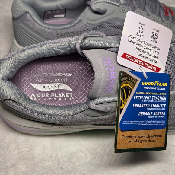 NEW!!! Skechers Go Run Running Sneakers,Gray Green – Size: 9.5 (Women’s) - Picture 7 of 10